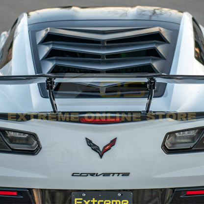 Corvette C7 Coupe Rear Window Louver Cover image 1