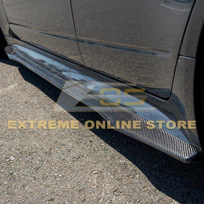 2009-15 Cadillac CTS-V Sedan / Wagon Carbon Fiber Side Skirts image 10