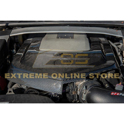 2009-15 Cadillac CTS-V Dry Carbon Fiber Front Engine Cover image 8