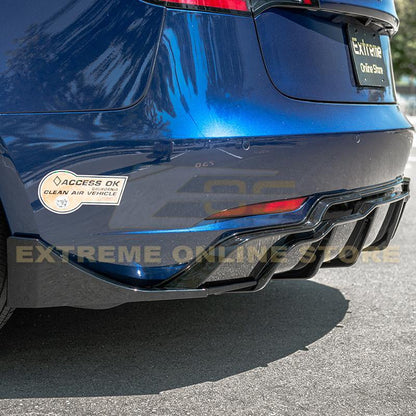 2017-23 Tesla Model 3 Rear Bumper Diffuser image 4