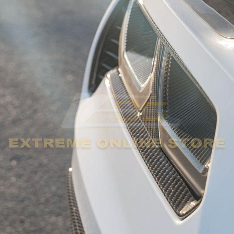 Corvette C7 DRY CARBON FIBER Rear Tail Light Bezels image 7