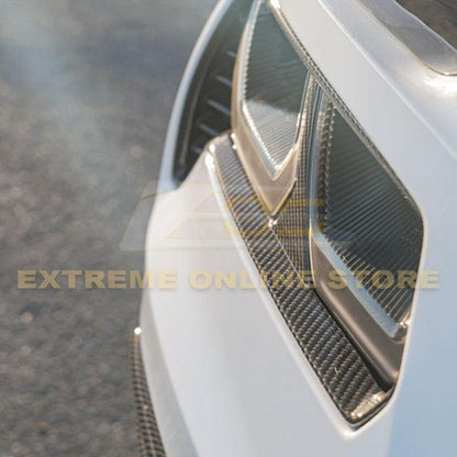 Corvette C7 DRY CARBON FIBER Rear Tail Light Bezels image 7