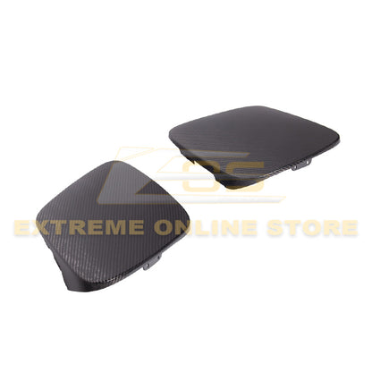 Chevrolet Corvette C5 DRY Carbon Fiber Front Headlight Covers image 1