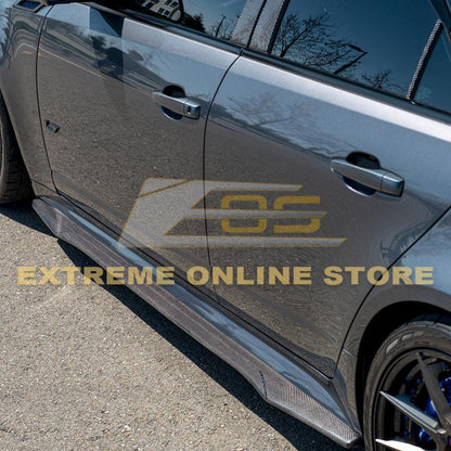 2009-15 Cadillac CTS-V Sedan / Wagon Carbon Fiber Side Skirts image 5