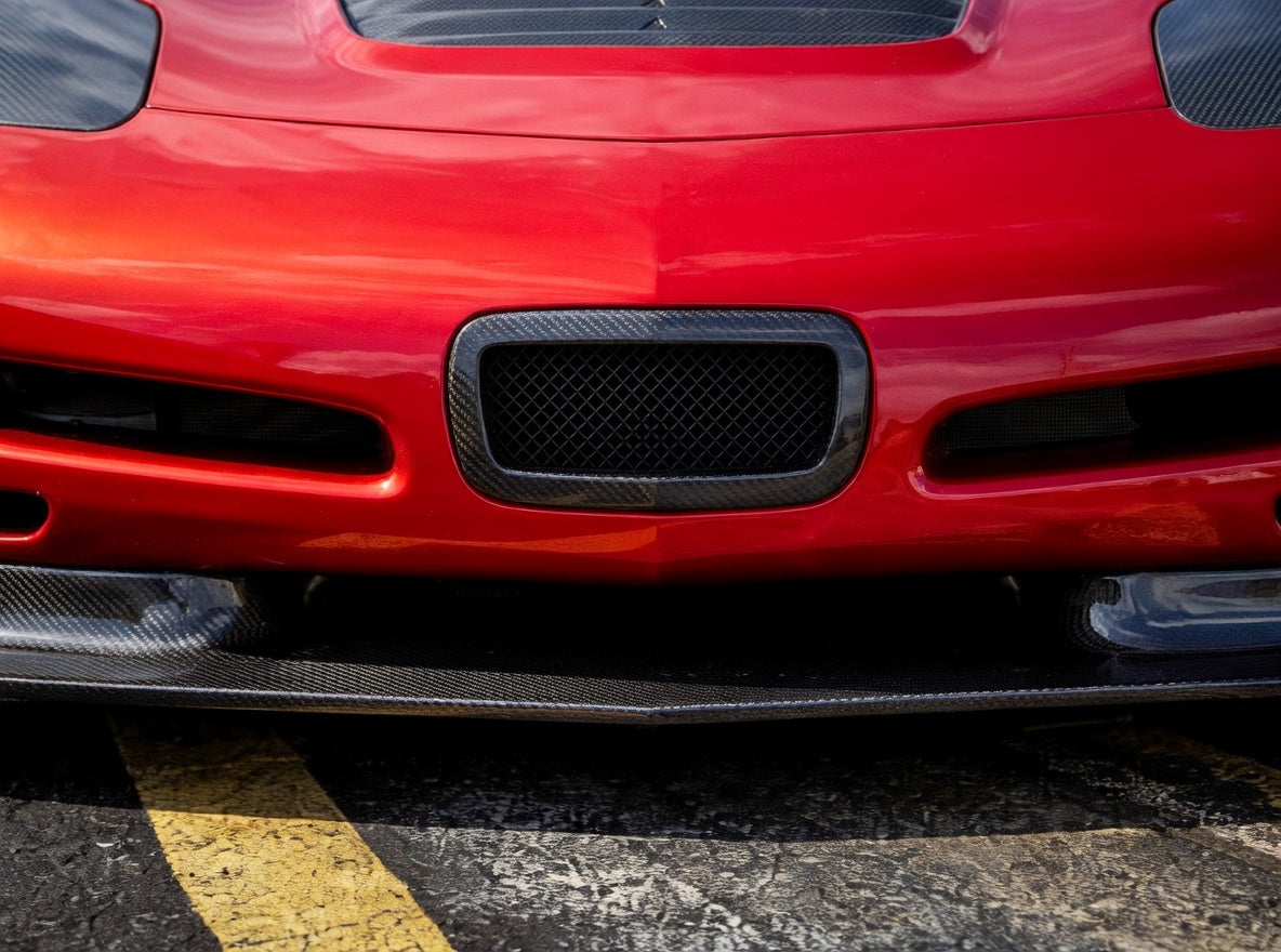 Front Cooling Duct | Corvette C5 (1997-2004) | Carbon Fiber Radiator Airflow Upgrade image 1