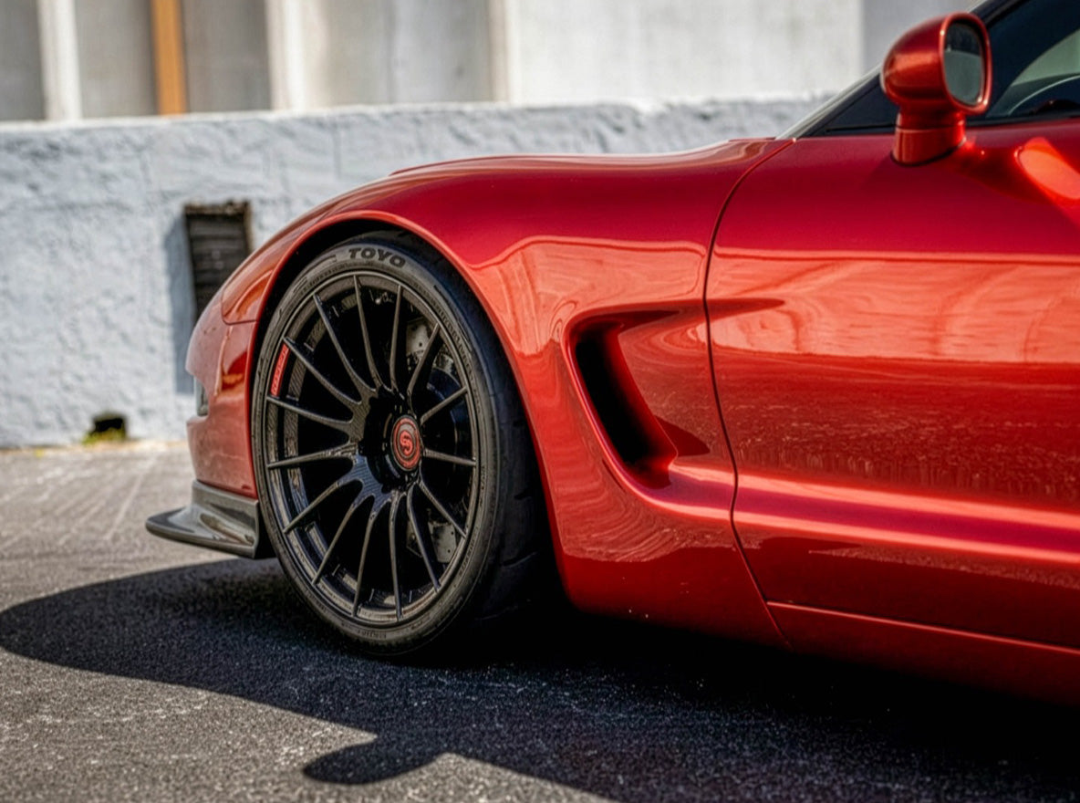 Front Fenders | Corvette C5 (1997-2004) | Wide Body +23.5mm image 4