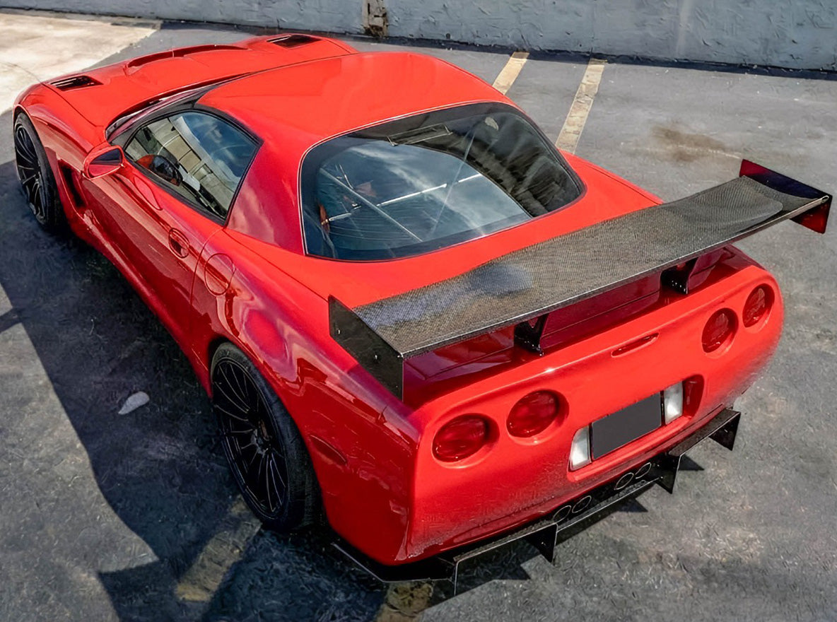 Wide Body Rear Fenders | Corvette C5 Z06/FRC/Convertible (1997-2004) | +35.5mm Flare image 2