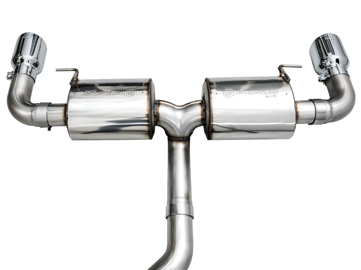 AWE Touring Edition Axle Back Exhaust for BMW G2X 330i/430i - Chrome Silver image 10