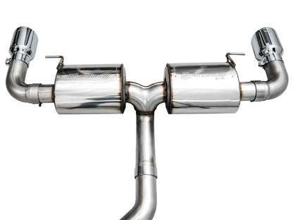 AWE Touring Edition Axle Back Exhaust for BMW G2X 330i/430i - Chrome Silver image 10