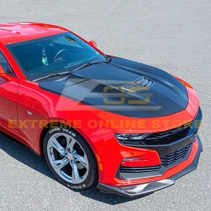 2019-24 Chevrolet Camaro Factory Style Dry Carbon Fiber Hood Vent image 10