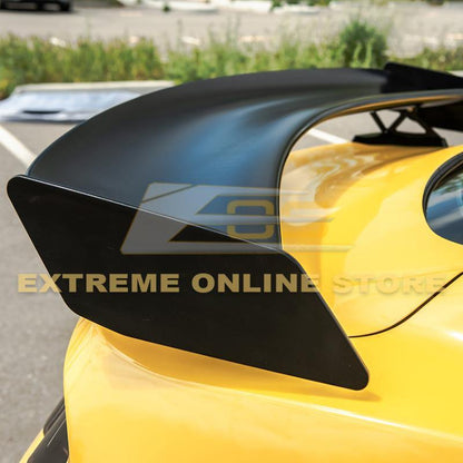 2015-23 Ford Mustang GT500 Track Pack Style DRY CARBON FIBER Rear Spoiler High Wing image 12