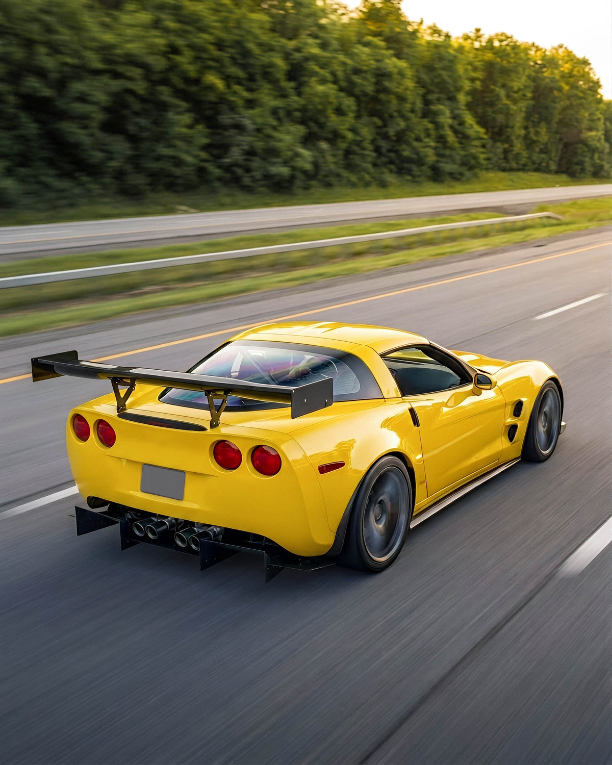 C6R GT High Downforce Rear Wing image 2