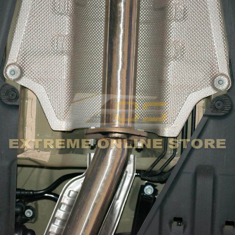 2017-21 Honda Civic Hatchback Sport FK7 3" NO MUFFLER Cat-Back Exhaust image 7