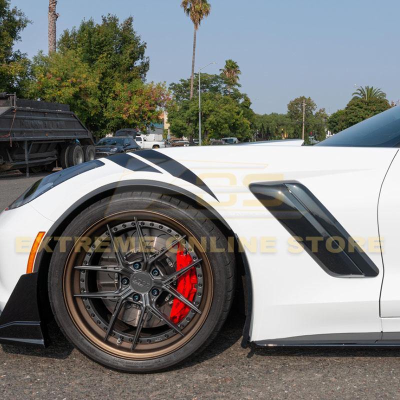 Corvette C7 ZR1 Conversion Side Fender Vents image 4