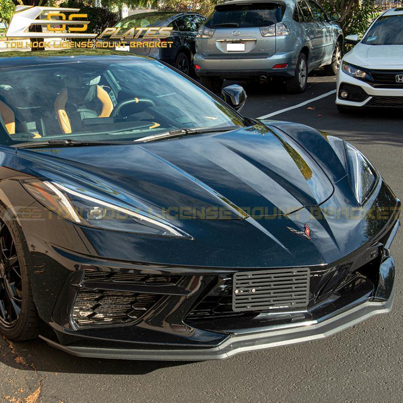 2020-Up Corvette C8 Tow Hook License Plate Adaptor image 4