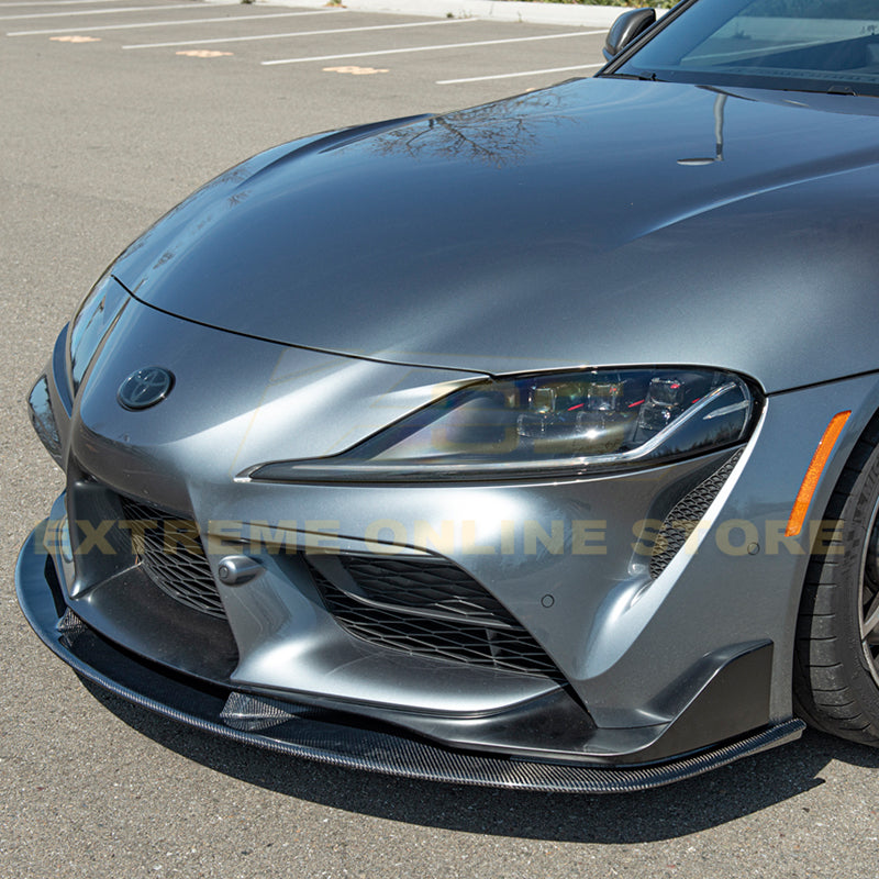 2020-Up Toyota Supra A90 Artisan Spirit Front Splitter Lip image 6