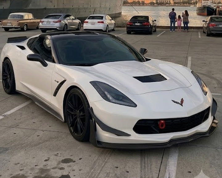 Corvette C7 Bumper Canards for Stingray Grand Sport and Z06 image 3
