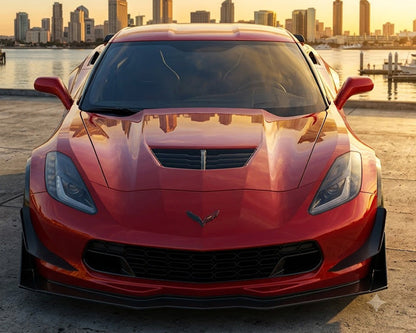 Corvette C7 Bumper Canards for Stingray Grand Sport and Z06 image 1