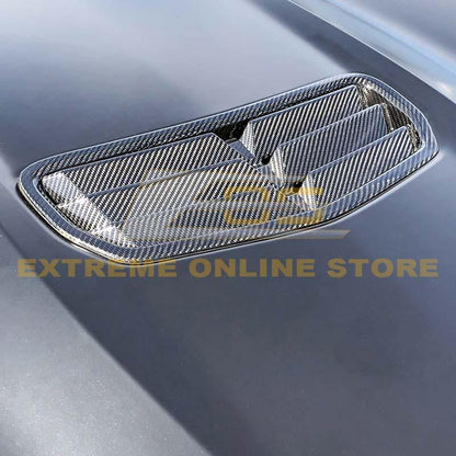 2019-24 Chevrolet Camaro Factory Style Dry Carbon Fiber Hood Vent image 5
