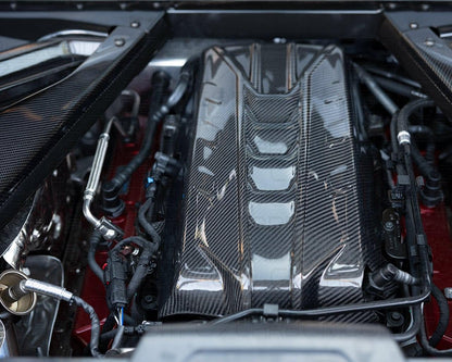 Corvette C8 | Carbon Fiber Engine Cover for LT2 Engine