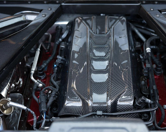 Corvette C8 | Carbon Fiber Engine Cover for LT2 Engine