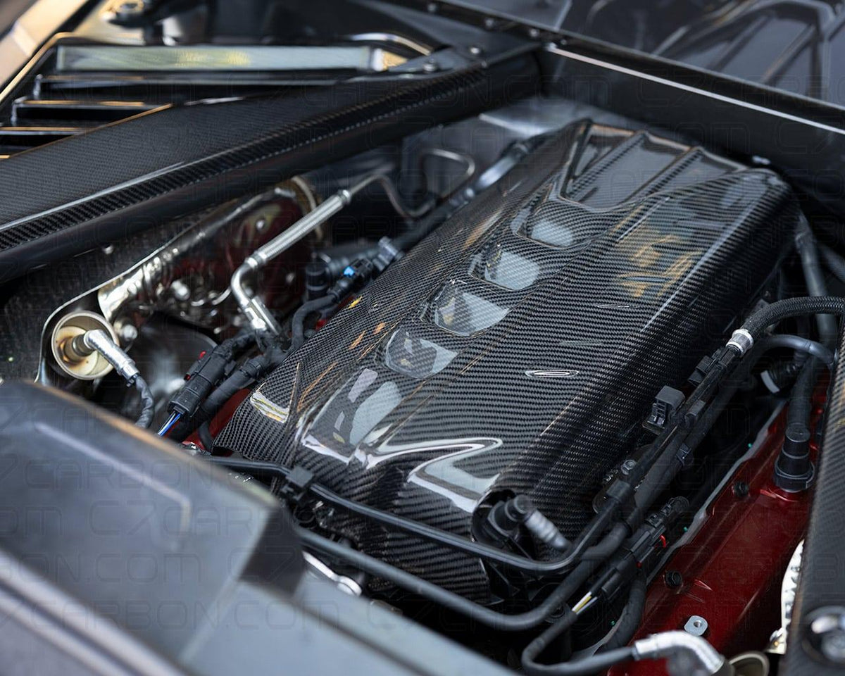 Corvette C8 | Carbon Fiber Engine Cover for LT2 Engine