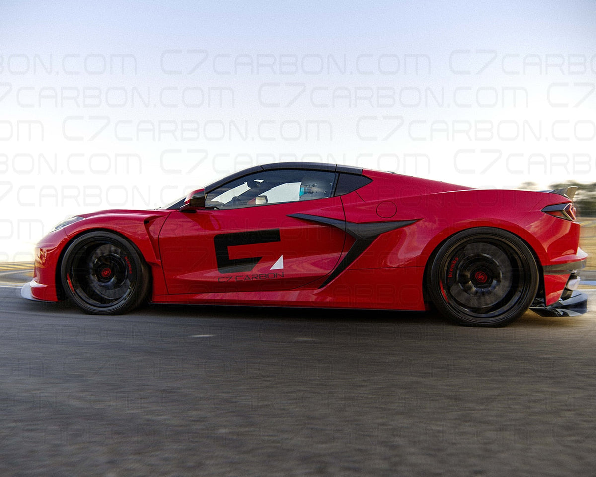 Wide Body Kit | Corvette C8 (2020-2025) | C8R Racing Style