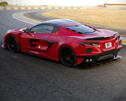 Wide Body Kit | Corvette C8 (2020-2025) | C8R Racing Style