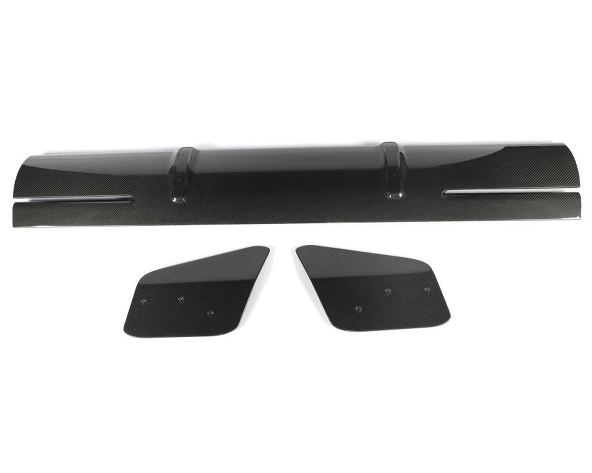 2020+ Corvette C8 Daytona Chassis-Mounted Carbon Fiber Track Wing image 5