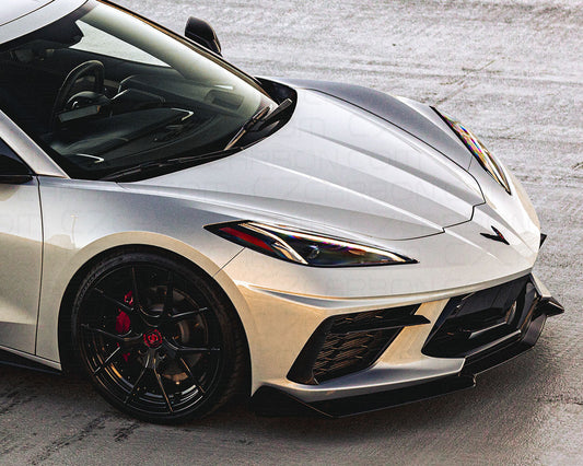 C8 Corvette 5VM Style Front Splitter Lip image 2