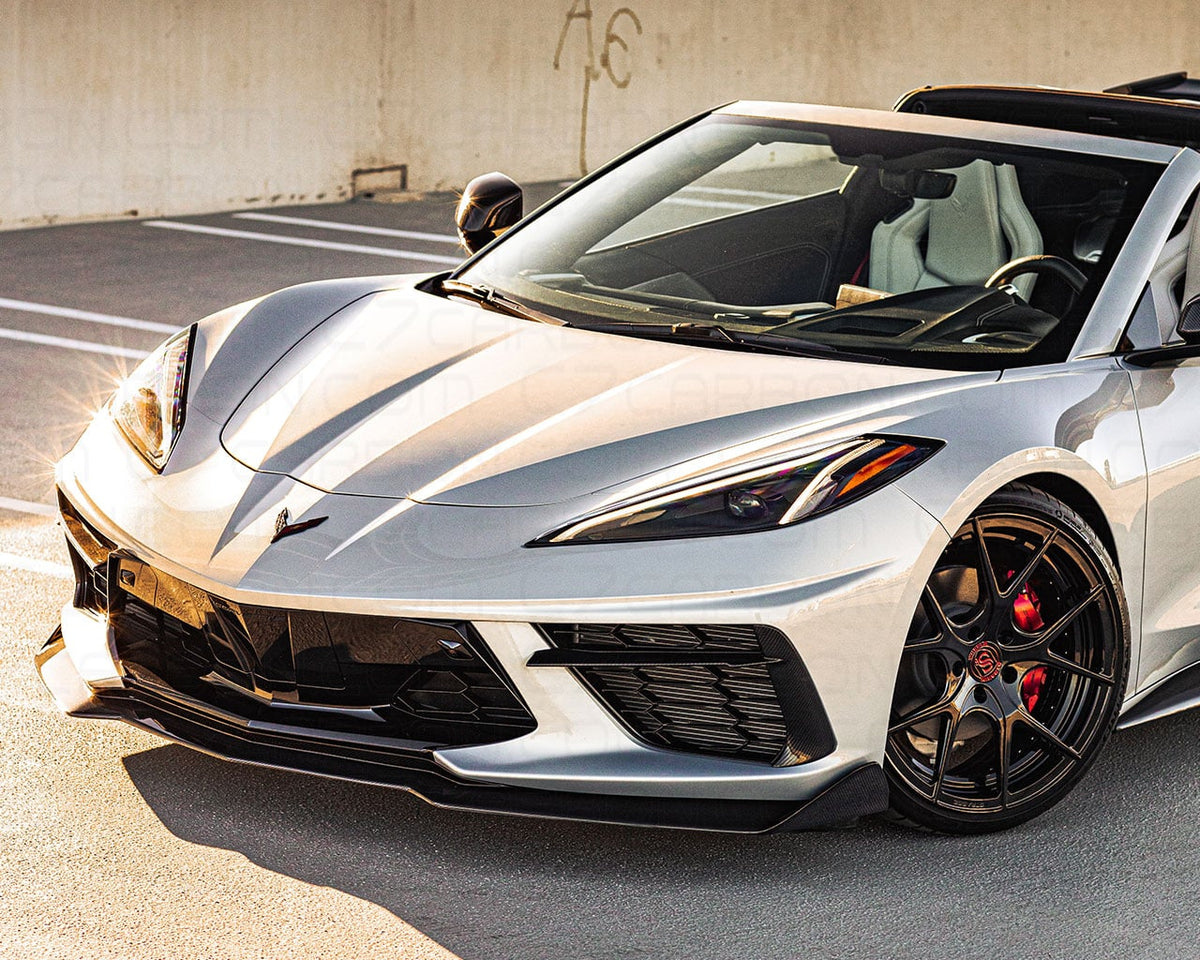 C8 Corvette 5VM Style Front Splitter Lip image 4