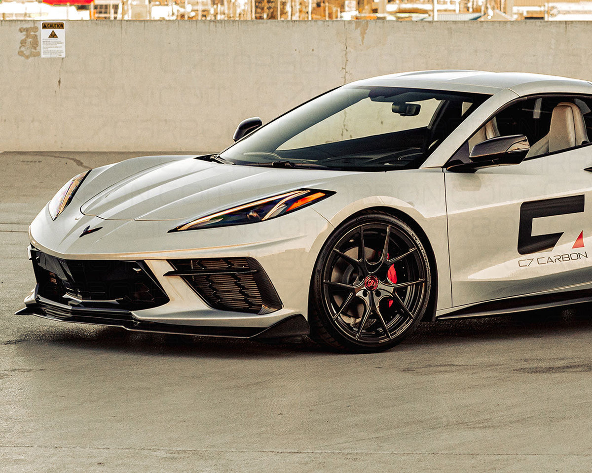 C8 Corvette 5VM Style Front Splitter Lip image 5