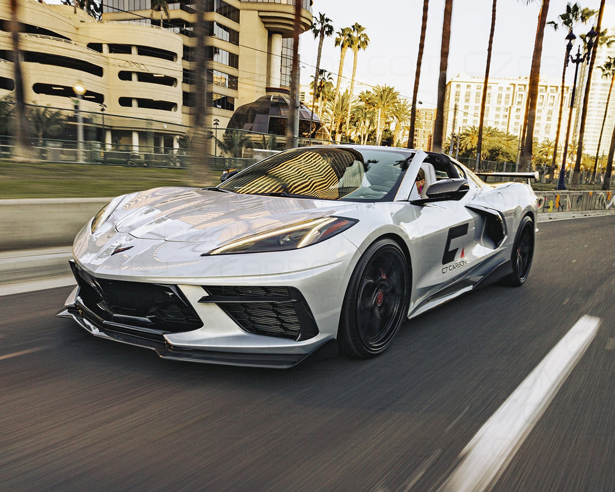 C8 Corvette 5VM Style Front Splitter Lip image 7