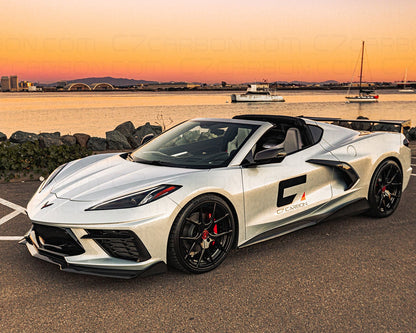 C8 Corvette 5VM Style Front Splitter Lip image 6
