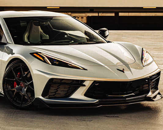 C8 Corvette 5VM Style Front Splitter Lip image 1