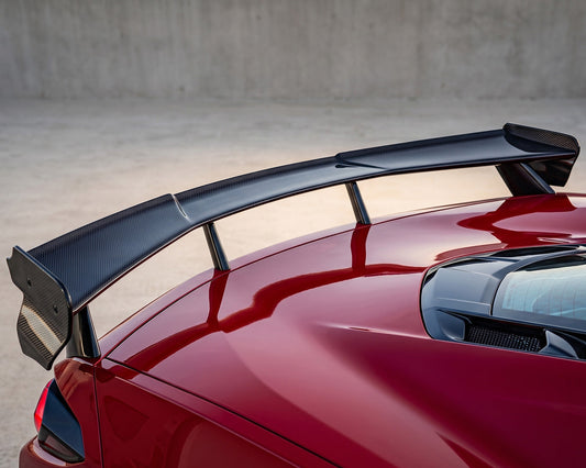 2020+ Corvette C8 Performance High Wing Spoiler (OEM Z51 / 5VM Style) image 1