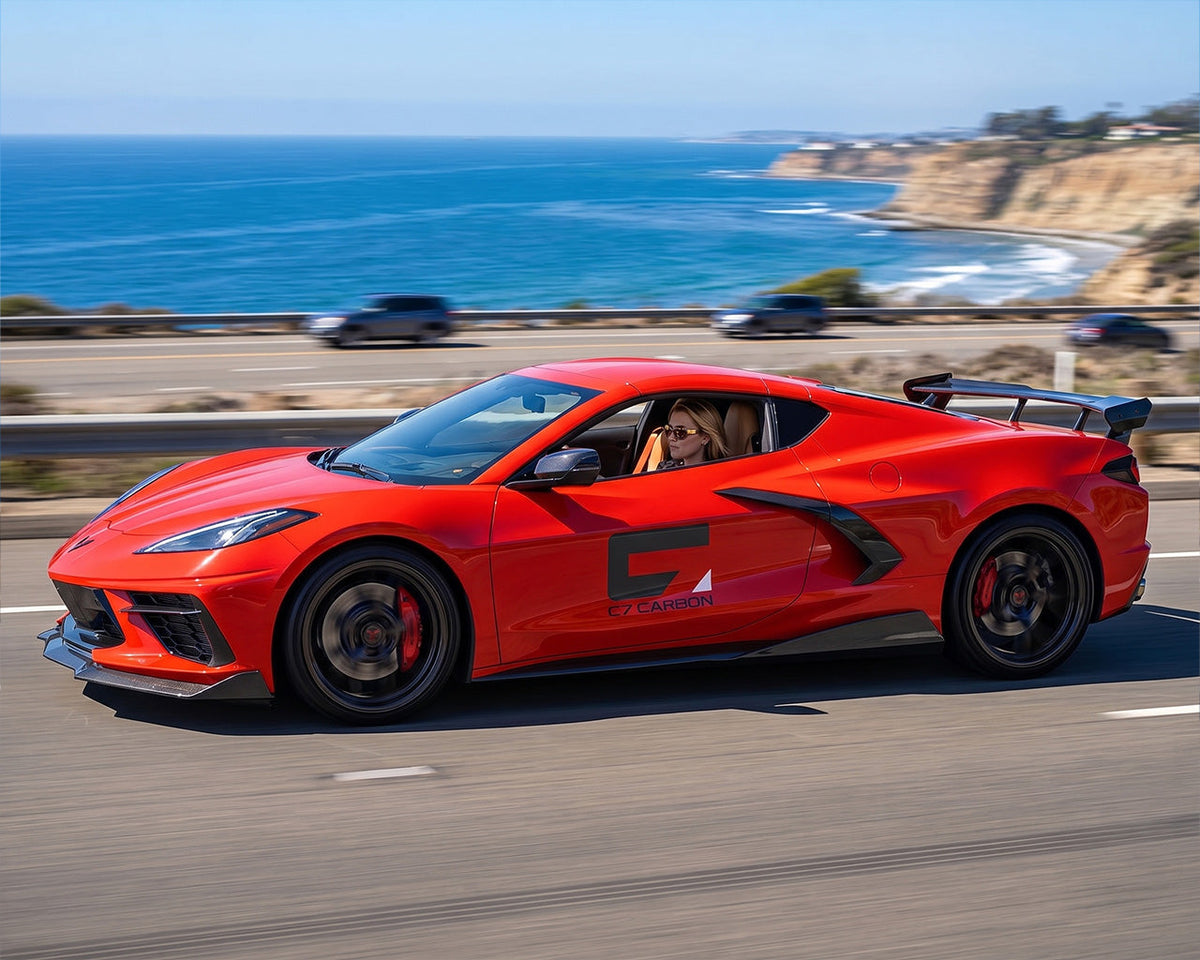 2020+ Corvette C8 Performance High Wing Spoiler (OEM Z51 / 5VM Style) image 2
