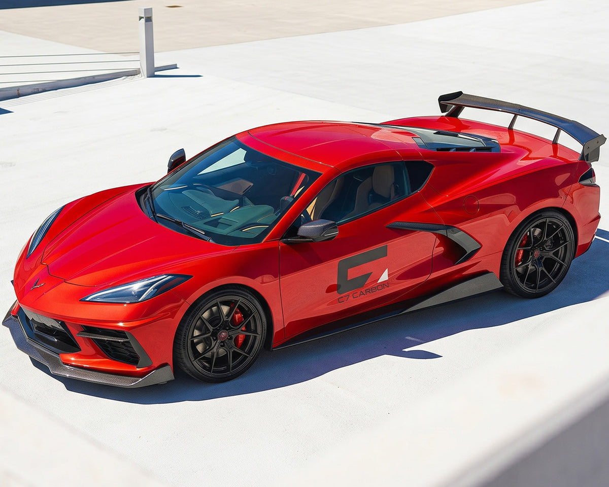2020+ Corvette C8 Performance High Wing Spoiler (OEM Z51 / 5VM Style) image 5
