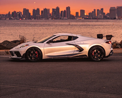 2020+ Corvette C8 Race Edition Carbon Fiber Rear Wing Spoiler image 2