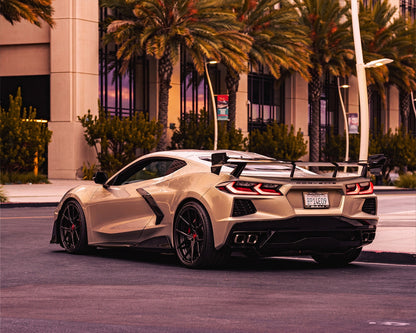2020+ Corvette C8 Race Edition Carbon Fiber Rear Wing Spoiler image 5