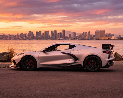 2020+ Corvette C8 Race Edition Carbon Fiber Rear Wing Spoiler image 7