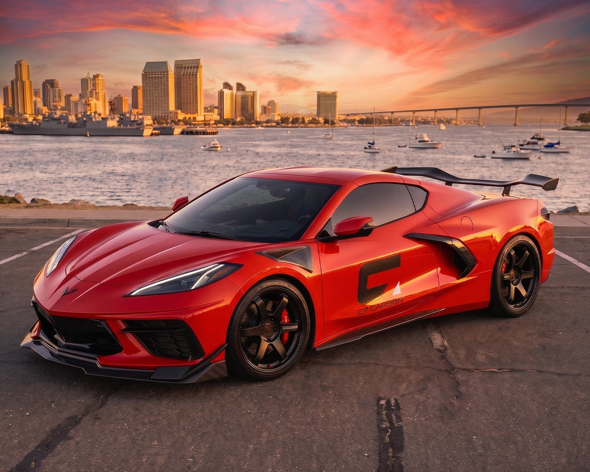 Corvette C8 | Z06 Side Skirt Set For Stingray / Z51 image 5