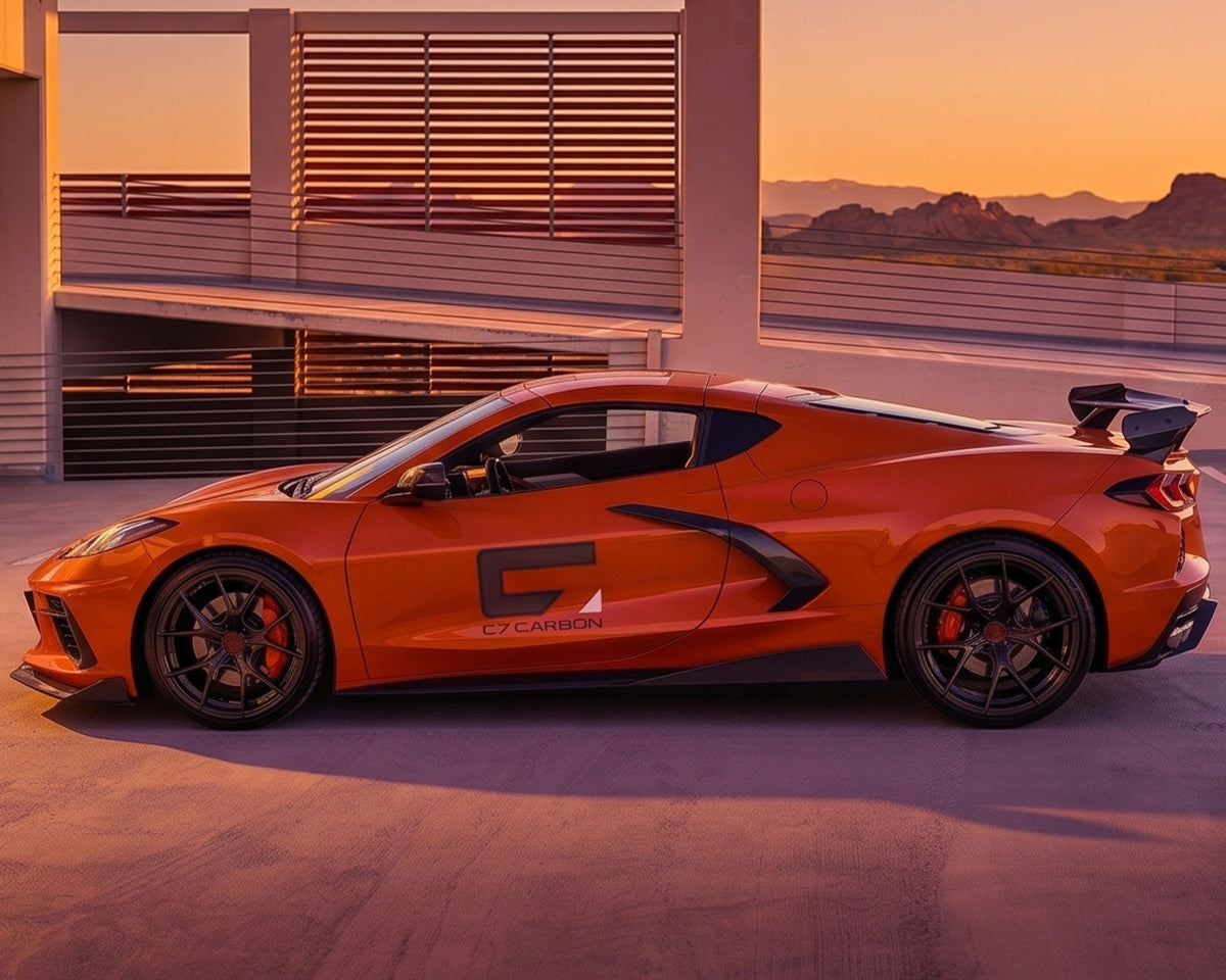 2020+ Corvette C8 Performance High Wing Spoiler (OEM Z51 / 5VM Style) image 6