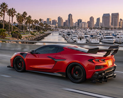 Corvette C8 Z06, E-Ray, Grand Sport & ZR1 (2023+) Carbon Fiber Side Skirts | Legacy Edition GT3-Inspired image 4