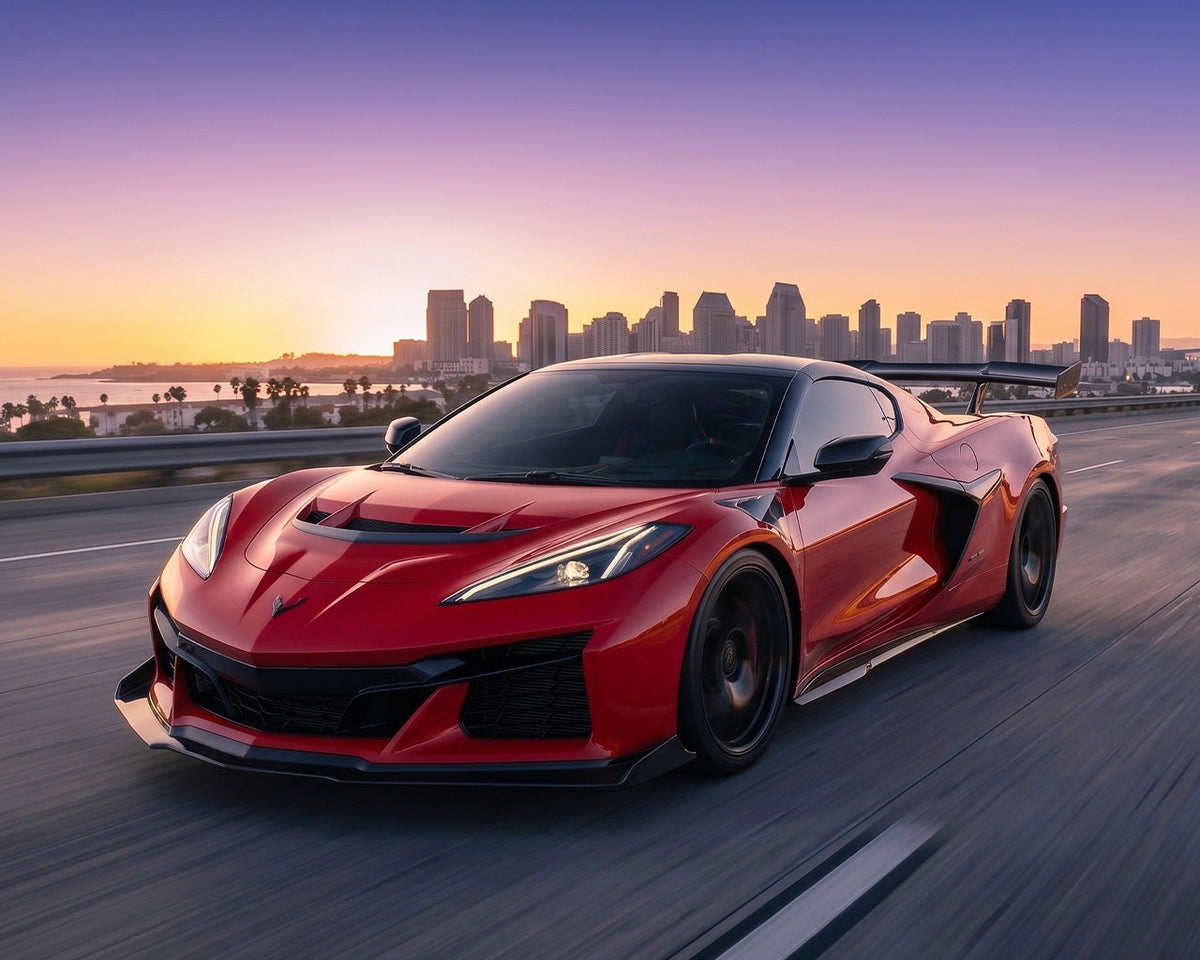 Corvette C8 Z06, E-Ray, Grand Sport & ZR1 (2023+) Full-Length Extended Carbon Fiber Side Skirts | OEM+ Aero image 5