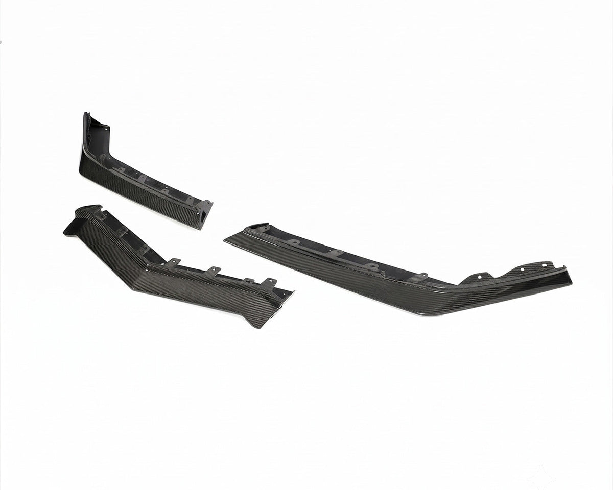 C8 Corvette Z06 Z07 Eray Grand Sport ZR1 Front Splitter Carbon Fiber | Carbon Flash image 5