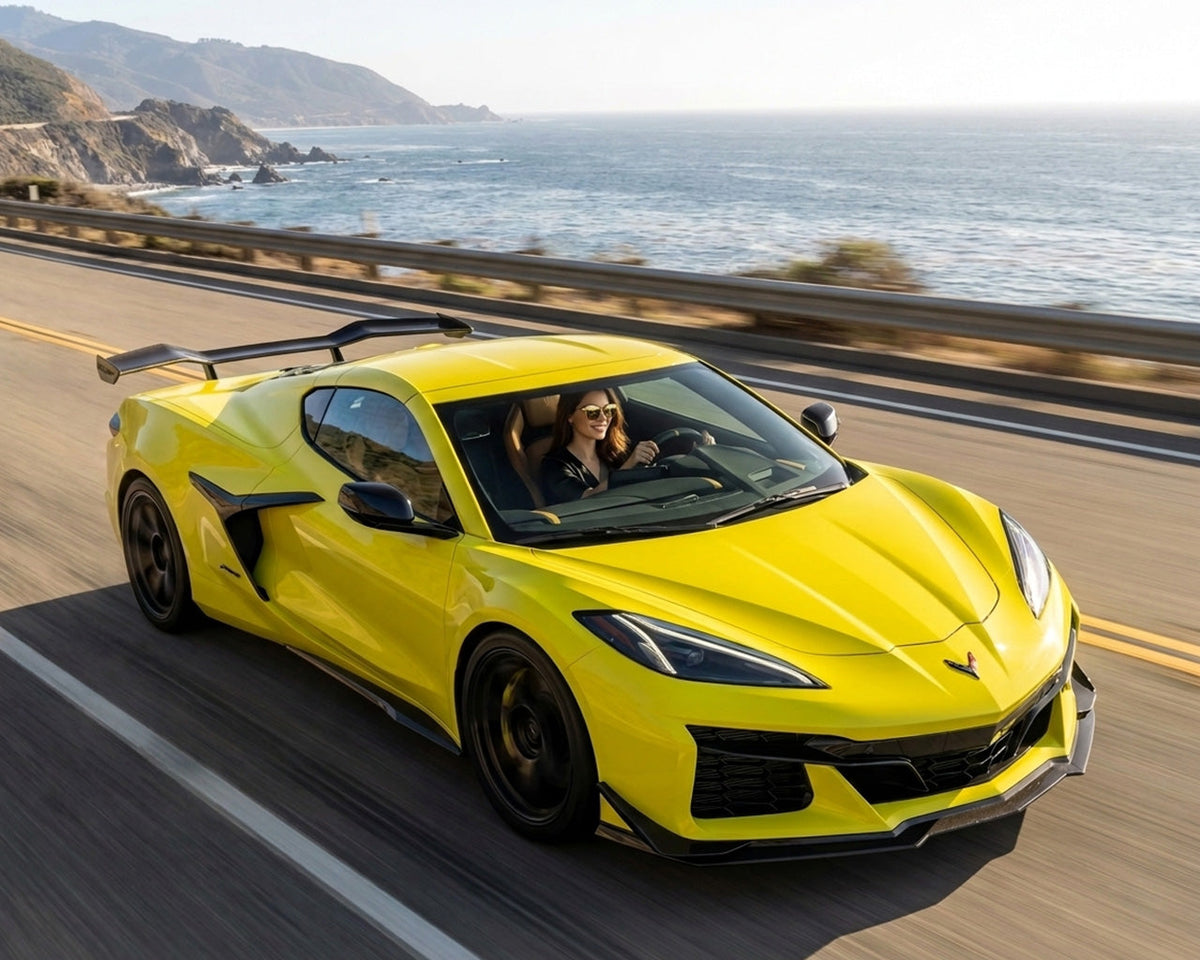 High Wing Spoiler | Corvette C8 Z06 2023+ | Z07 Performance Carbon Fiber image 2