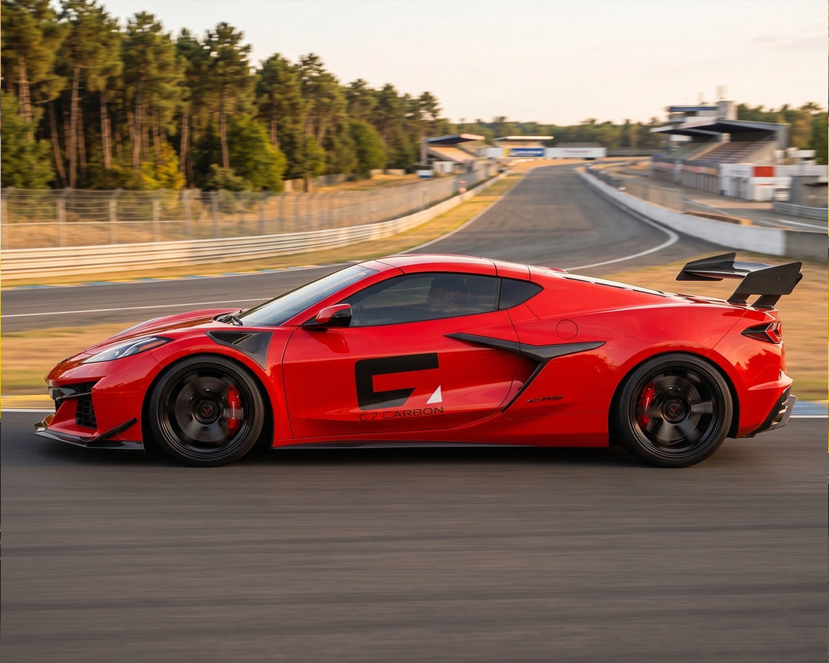 Side Skirts | Corvette C8 Z06 (2023-2025) | Z07 Style OEM Fitment image 4