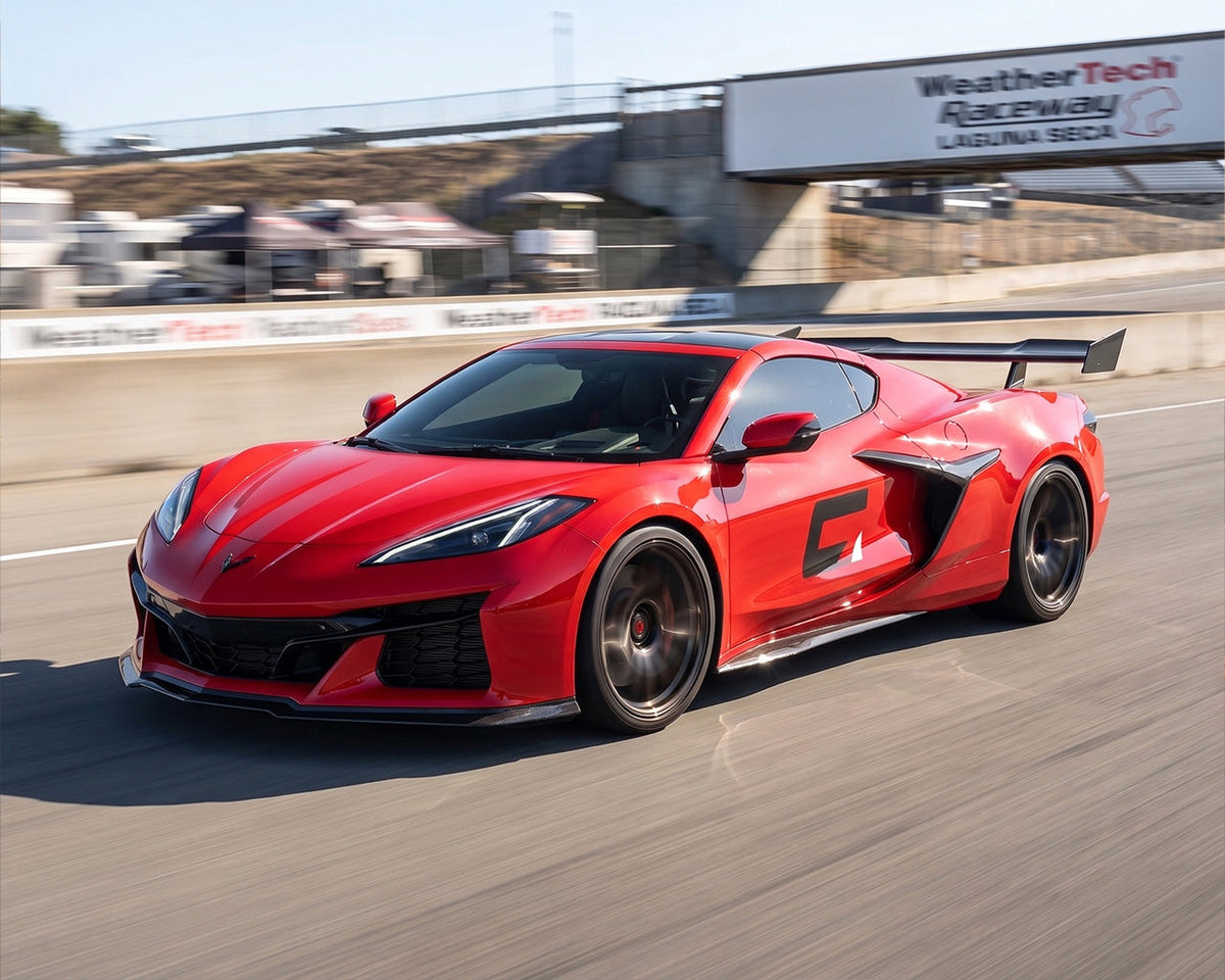2023+ Corvette C8 Z06 / E-Ray / Grand Sport / ZR1 Carbon Fiber Rear Spoiler image 3