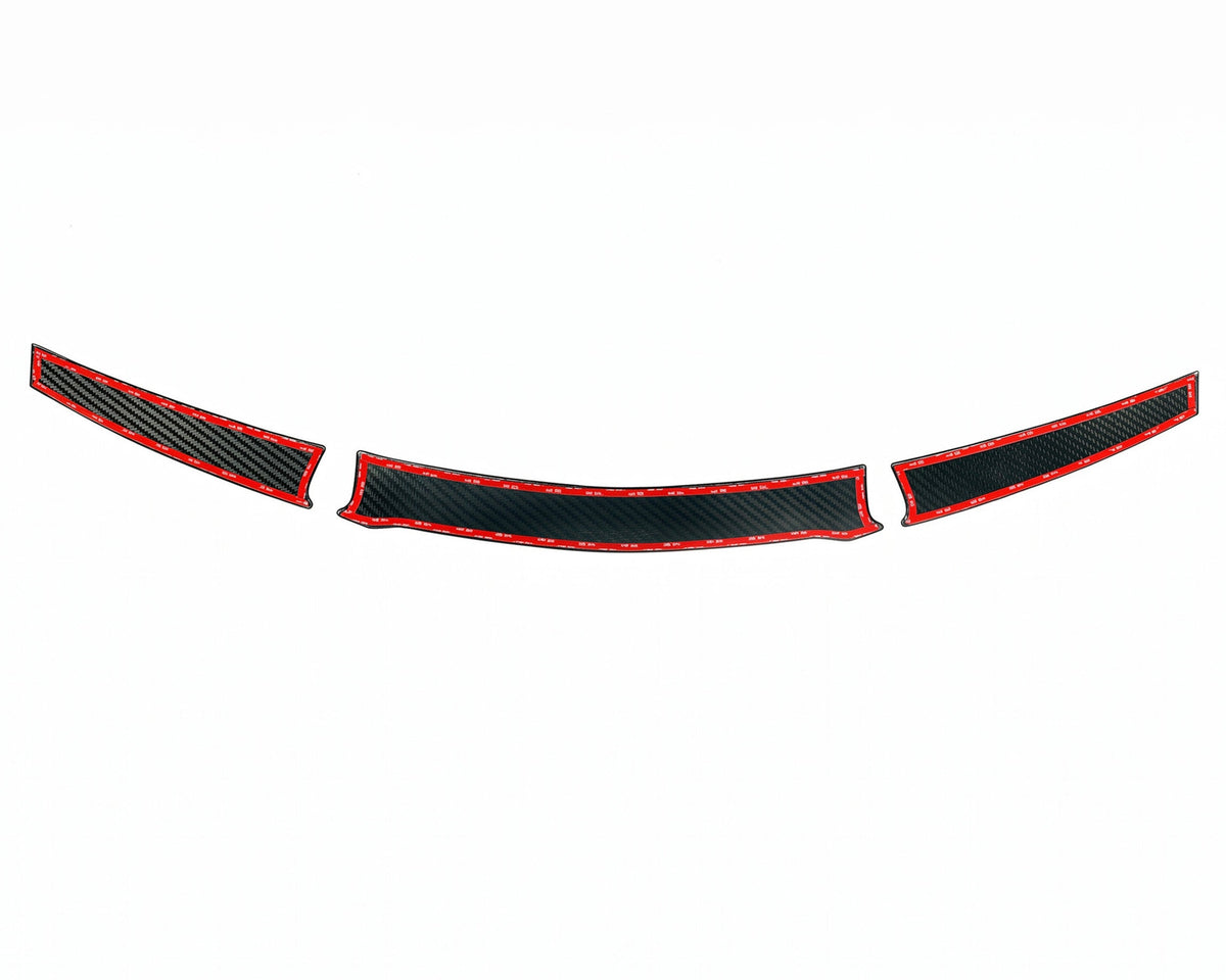 Rear Bumper Hole Covers | Corvette C8 Z06 ERAY ZR1 | ZR1 High Wing Conversion image 3